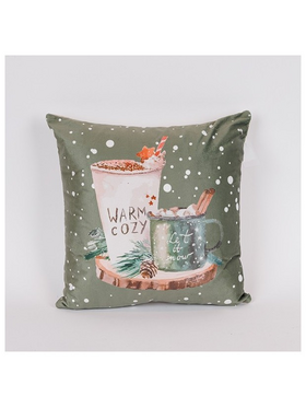 Μαξιλαρι με Χριστουγεννιατικο Decor, 40x40cm