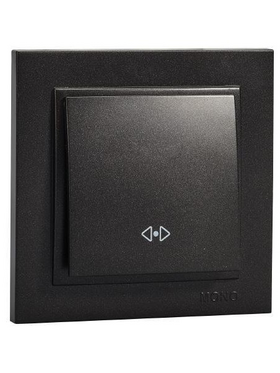 Διακοπτης Μεσαιος a/r Μαυρος