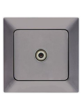 Πριζα τv f Connector Γραφιτης