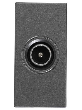 Πριζα tv 1 Modules Τερματικη Γραφιτης