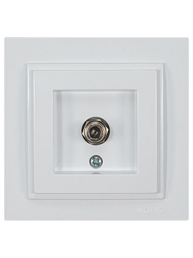 Πριζα tv f Connector Λευκη