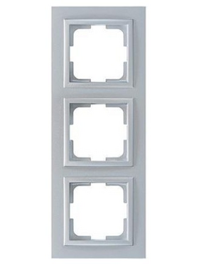 Πλαισιο 3 Θεσεων Ασημι