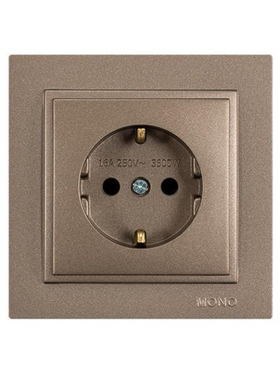 Πριζα Σουκο 16a Light Fume με Παιδικη Προστασια Light Fume