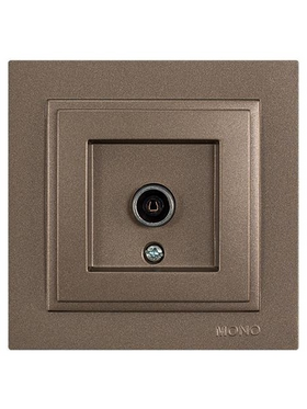 Πριζα tv Τερματικη Light Fume