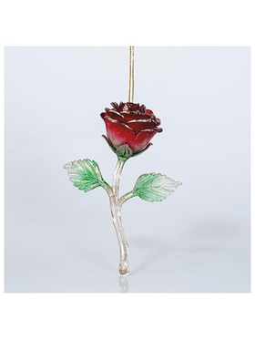 Τριανταφυλλο Ακρυλικο 3d, Κοκκινο, 8,8x12,1cm