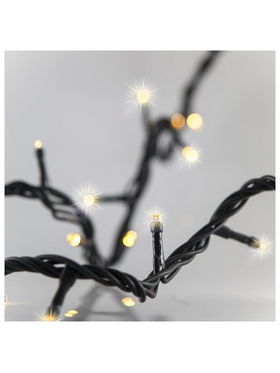 Σειρα,300 Flash led 5mm,31v,επεκταση ωσ 3,με Μετασχηματιστη,προεκταση Παροχης 300cm,πρασινο Καλωδιο,θερμα Λευκα Led,ana 10cm,ιρ44