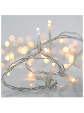 Κουρτινα, 360 led 3mm, 31v Μετασχηματιστη, 4 Επεκτασεις εωσ 3 Σετ, Διαφανo pvc Καλωδιο, 320 Θερμο Λευκο & 40 Λευκα Flash led (H200 x W200cm), Προεκταση Παροχης 3m, Ip44