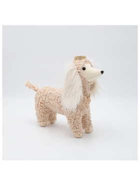 Σκυλακι Πριγκιπισσα, Teddy Μπεζ, 23x25cm