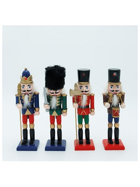 Καρυοθραυστης, Κοκκινο Πρασινο Μπλε, σετ 4tmx, 5x18cm