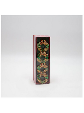 Δαχτυλιδια Πετσετας, Μεταλλικα, Στεφανακι, σετ 4τμχ, 4x4x4xcm