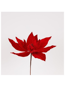 Αλεξανδρινο, Βελουδινο, ολο Κοκκινο, 30x24cm