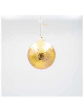 Μπαλα, Μεταλλικο Χρυσο, σετ 6τμχ, 8cm