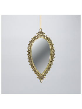 Στολιδι Κρεμαστο, Vintage Καθρεφτης, Οβαλ Χρυσο, 19.5x9.5cm