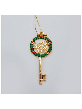 Κλειδι του αη Βασιλη, Χρυσο, 9x4cm