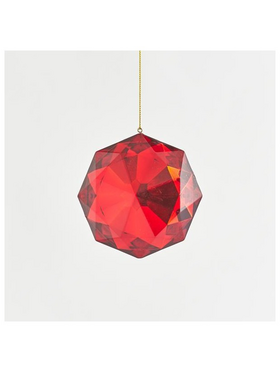 Στολιδι, Διαμαντι, Κοκκινο, 9x5x10cm