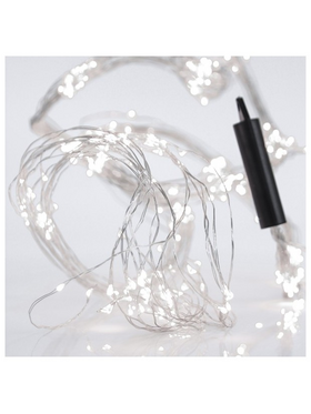 Χταποδι, 400 Mini Led, 4,5v Μετασχηματιστη, Ασημι Χαλκino Kaλωδιο, Λευκο Led, ana 10cm, (16 Lines x 25led), Προεκταση Παροχης 5m, Ιρ44