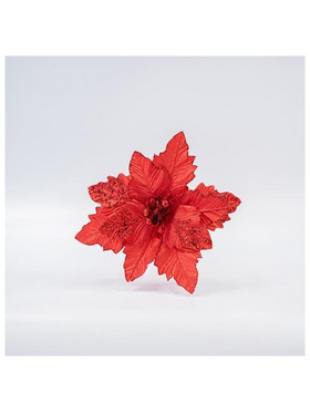 Λουλουδι, Κοκκινο, με Glitter, 37x60cm
