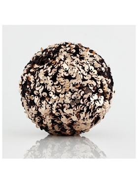 Μπαλα Καφε με Πουλιες, 10cm