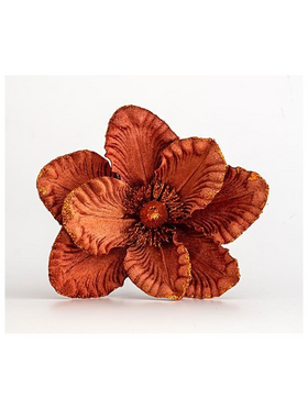 Μανολια, Υφασματινη, Χαλκινη, με Glitter, 19x20cm