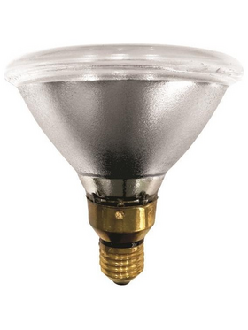 Λαμπα Θερμανσης Par38 175w e27 220-240v Διαφανη