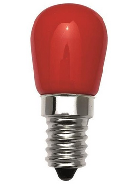 Λαμπα Νυκτος led 1.5w e14 Κοκκινη 220-240v