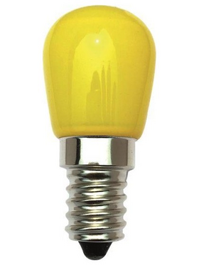 Λαμπα Νυκτος led 1.5w e14 Κιτρινη 220-240v