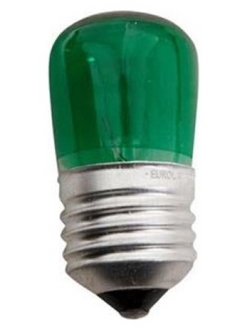 Λαμπα Νυχτος 5w e27 Πρασινη 2τμχ Blister 220-240v