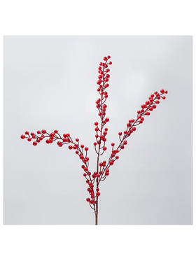 Κλαδι με Κοκκινα Berries, 86cm