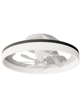 Ανεμιστηρας Πλαφονιερα Οροφης Μαυρος-Λευκος φ50 dc 20w