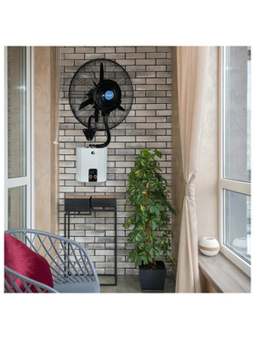 Ανεμιστηρας Τοιχου Υδρονεφωσης φ65 200w 220v