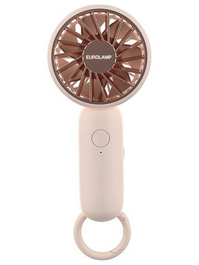 Ανεμιστηρας Χειρος Επαναφορτιζομενος φ6 500mah ροζ