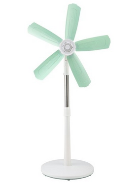Ανεμιστηρας Ορθοστατης με Μαλακες Φτερωτες Μεντα φ50 15w