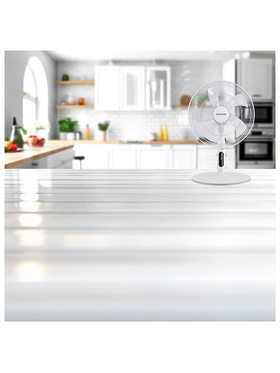 Ανεμιστηρας Ορθοστατης Λευκος 3σε1 dc Μοτερ φ45 25w με Κοντρολ