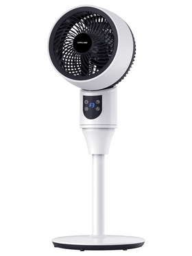Ανεμιστηρας-Κυκλοφορητης Αερα Ορθοστατης 3σε1 φ23 50w Λευκος με Κοντρολ