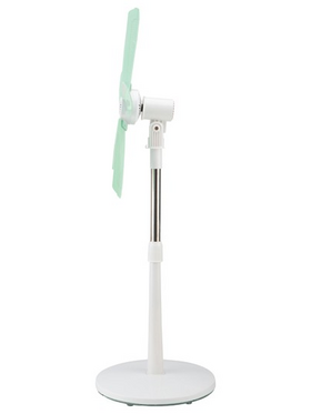 Ανεμιστηρας Ορθοστατης με Μαλακες Φτερωτες Μεντα φ50 15w