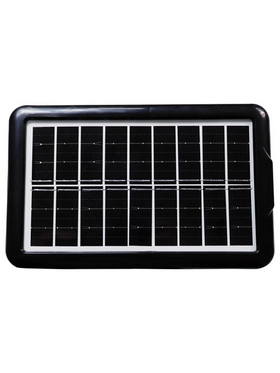 Ανεμιστηρας Επιτραπεζιος Λευκο-Πρασινο Φ34.5 10w Επαναφορτιζομενος με Ηλιακο Πανελ και Λαμπα