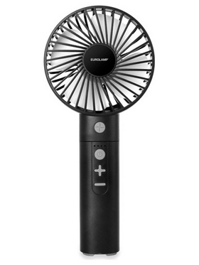 Ανεμιστηρας Χειρος 4 σε 1 Power Bank, Ηχειο Bluetooth, Φακος Επαναφορτιζομενος φ10 Μαυρος