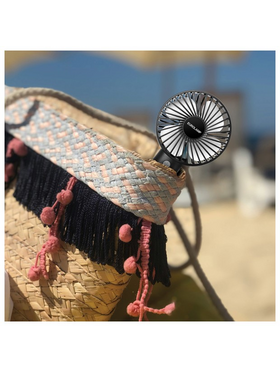 Ανεμιστηρας Χειρος 4 σε 1 Power Bank, Ηχειο Bluetooth, Φακος Επαναφορτιζομενος φ10 Μαυρος