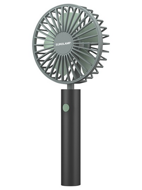 Ανεμιστηρας Χειρος Επαναφορτιζομενος με usb φ10 2000mah Γκρι