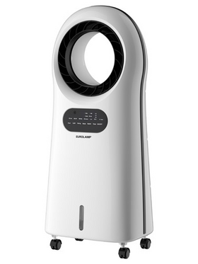 Air Cooler Λευκο Χωρις Φτερωτες rgb φωσ με Κοντρολ και Ιονιστη 3,5l 110w