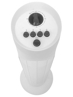 Ανεμιστηρας Πυργος Λευκος 50w 83cm