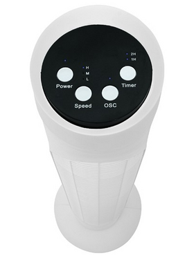 Ανεμιστηρας Πυργος Λευκος Ψηφιακος 50w 83cm με Κοντρολ