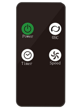 Ανεμιστηρας Πυργος Λευκος Ψηφιακος 50w 83cm με Κοντρολ