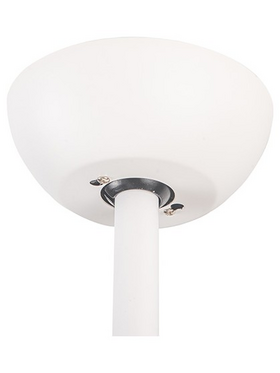 Ανεμιστηρας Οροφης Αδιαβροχος Ip44  Λευκος, 3 Φτερωτες, με Κοντρολ Φ132 dc 33w