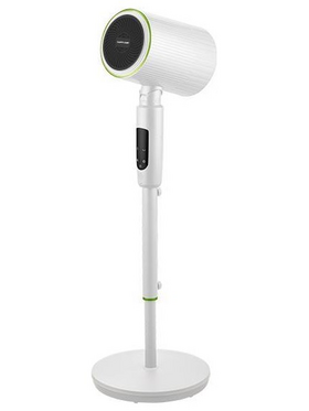 Ανεμιστηρας Ορθοστατης φ20 50w και Θερμαντικο 2200w Κρεμ 2 σε 1