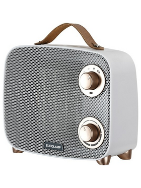 Αεροθερμο Κεραμικο Vintage 1500w Λευκο