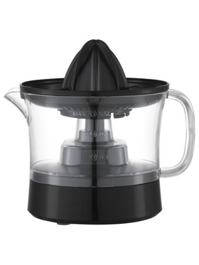 Ηλεκτρικος Στιφτης Λεμονιου Πορτοκαλιου 500ml Διαφανος-Μαυρος 40w