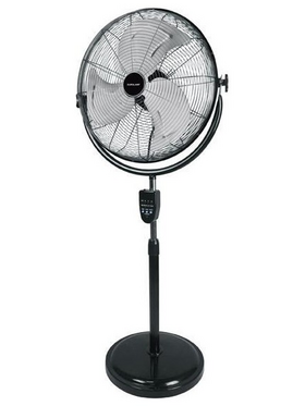 Ανεμιστηρας Βιομηχανικος Μεταλλικος Ορθοστατης και Κοντρολ Τυπος u 100w φ46