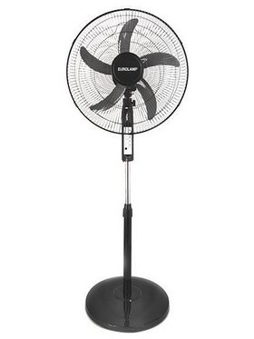 Ανεμιστηρας Ορθοστατης με Κοντρολ Μαυρος φ50 60w