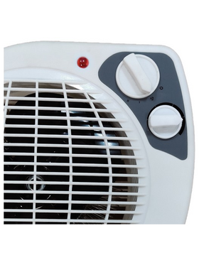 Αεροθερμο Δωματιου 1000w/2000w Λευκο